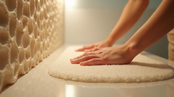 Maîtriser l'absorption avec un tapis diatomite innovant