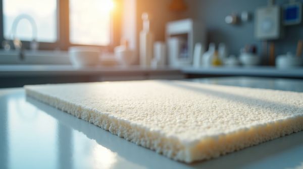 Maîtriser l'absorption avec un tapis diatomite innovant